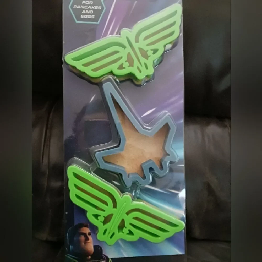 3 for 26 -  3pcs Silicone Breakfast Molds Disney Pixar Lightyear